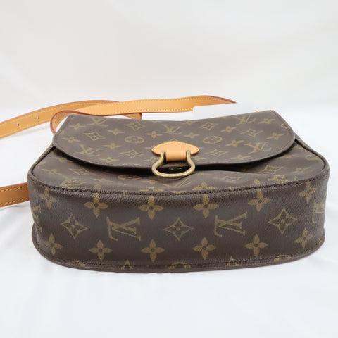 Pre-Owned #BP505 Louis Vuitton Monogram Saint Cloud GM Shoulder Bag M51242