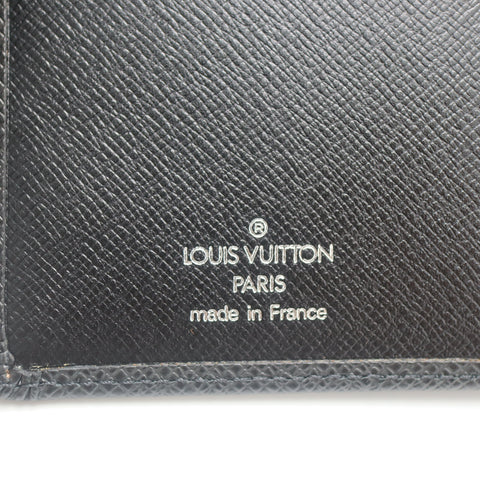 Pre-Owned #71361 Louis Vuitton Taiga Porto Valeur Carte Credit Wallet M30392