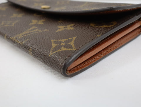 Pre-Owned #72823 Louis Vuitton Monogram Portefeuille Sarah Bifold Wallet Long Wallet M61734
