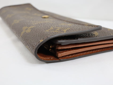 Pre-Owned #72823 Louis Vuitton Monogram Portefeuille Sarah Bifold Wallet Long Wallet M61734