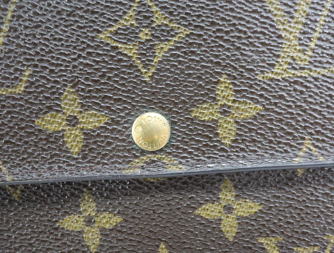 Pre-Owned #72823 Louis Vuitton Monogram Portefeuille Sarah Bifold Wallet Long Wallet M61734