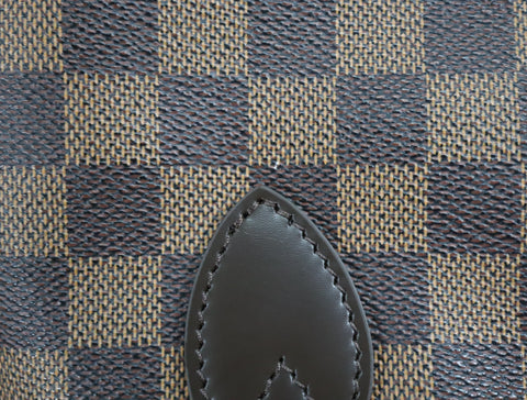 Pre-Owned #BP20782 Louis Vuitton Damier Ebene Neverfull MM Tote Bag N51105