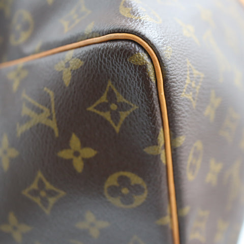 Pre-Owned #1952 Louis Vuitton Monogram Keepall 50 Travel Bag Brown M41426