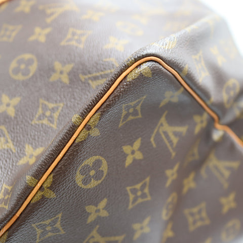 Pre-Owned #1952 Louis Vuitton Monogram Keepall 50 Travel Bag Brown M41426