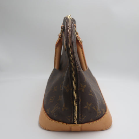 Pre-Owned #1160 Louis Vuitton Monogram Alma PM Hand bag Brown M51130