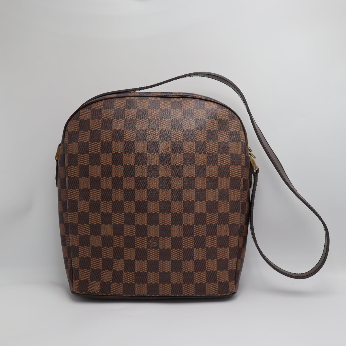 Pre-Owned #2160 Louis Vuitton Damier Ipanema GM  Shoulder Bag N51292