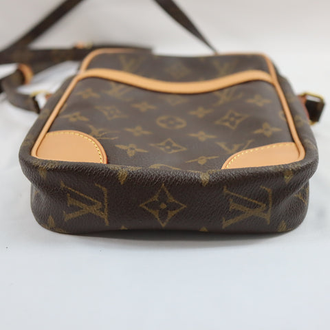 Pre-Owned #BP72096 Louis Vuitton Monogram Danube Crossbody Bag Brown M45266