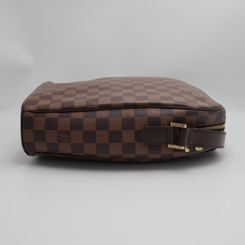 Pre-Owned #2160 Louis Vuitton Damier Ipanema GM  Shoulder Bag N51292