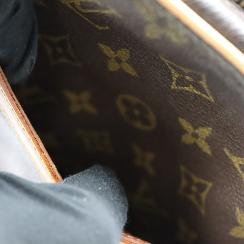 Pre-Owned #BP72096 Louis Vuitton Monogram Danube Crossbody Bag Brown M45266