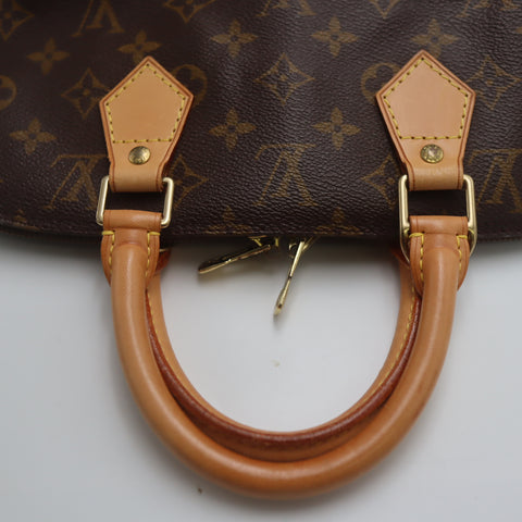 Pre-Owned #1160 Louis Vuitton Monogram Alma PM Hand bag Brown M51130