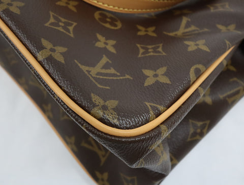 Pre-Owned #BP3588 #478 Louis Vuitton Monogram Batignolles Two