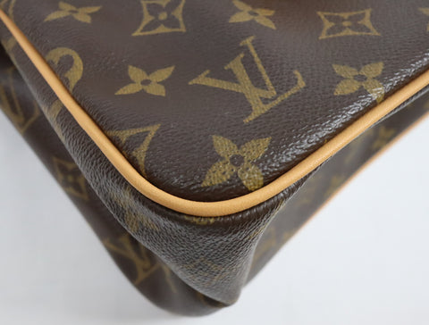 Pre-Owned #BP3588 #478 Louis Vuitton Monogram Batignolles Two
