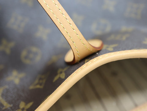 Pre-Owned #BP ALAN05233 Louis Vuitton Monogram Neverfull GM Tote Bag M40157