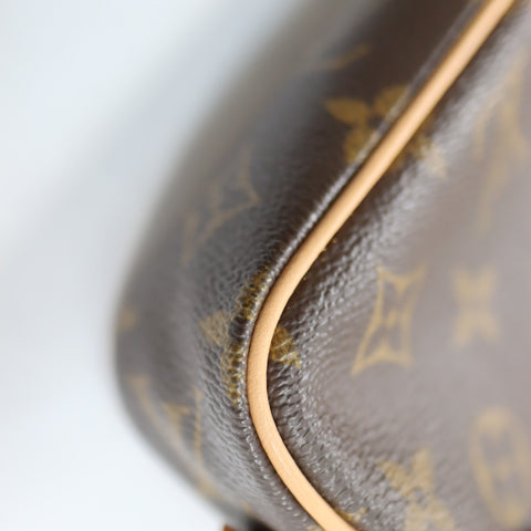 Pre-Owned #BP8275 Louis Vuitton Monogram Pochette Marly Bandouliere Crossbody Bag M51828