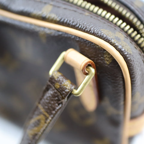 Pre-Owned #BP8275 Louis Vuitton Monogram Pochette Marly Bandouliere Crossbody Bag M51828
