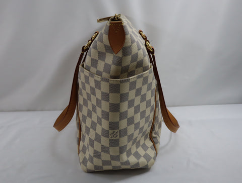 Pre-Owned #BPR09121 Louis Vuitton Damier Azur Totally MM Tote Bag N51262