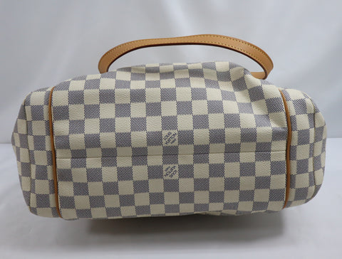 Pre-Owned #BPR09121 Louis Vuitton Damier Azur Totally MM Tote Bag N51262