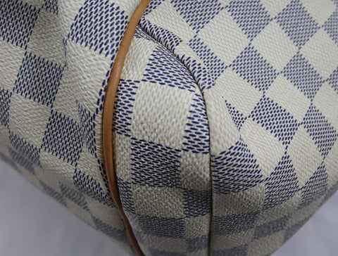 Pre-Owned #BPR09121 Louis Vuitton Damier Azur Totally MM Tote Bag N51262