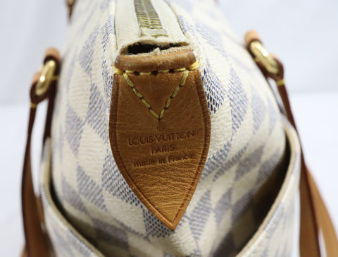 Pre-Owned #BPR09121 Louis Vuitton Damier Azur Totally MM Tote Bag N51262