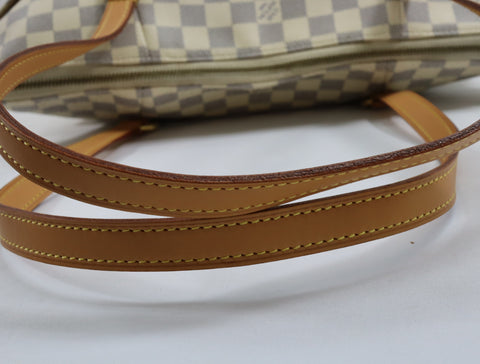 Pre-Owned #BPR09121 Louis Vuitton Damier Azur Totally MM Tote Bag N51262