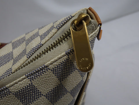 Pre-Owned #BPR09121 Louis Vuitton Damier Azur Totally MM Tote Bag N51262
