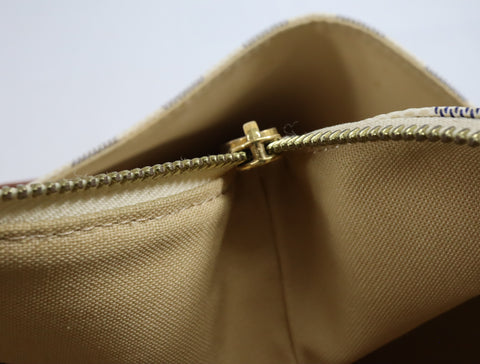 Pre-Owned #BPR09121 Louis Vuitton Damier Azur Totally MM Tote Bag N51262