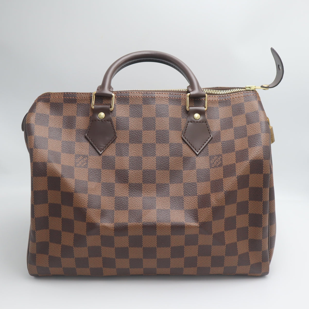 Pre-Owned #71430 Louis Vuitton Damier Speedy 30  Hand Bag Boston Bag N41531