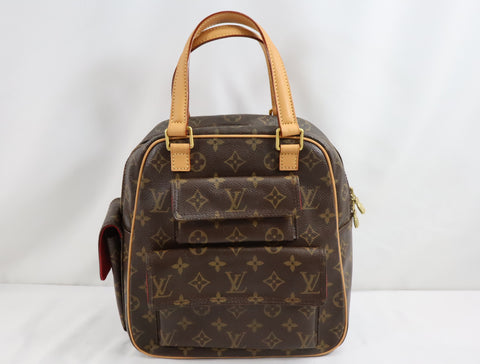 Pre-Owned #BP1428-7 Louis Vuitton Monogram Excentri Cite Hand Bag M51161