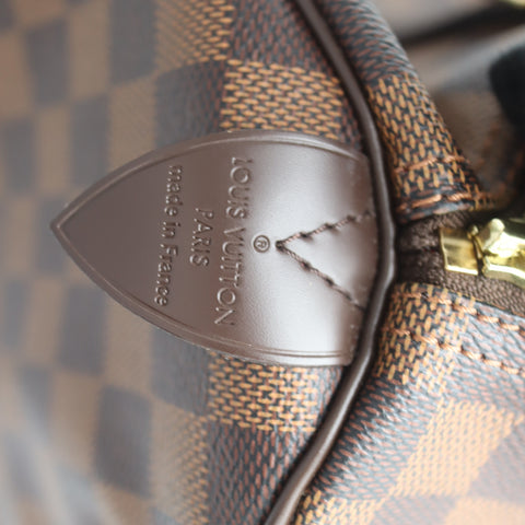 Pre-Owned #71430 Louis Vuitton Damier Speedy 30  Hand Bag Boston Bag N41531