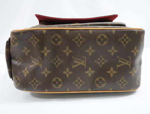 Pre-Owned #BP1428-7 Louis Vuitton Monogram Excentri Cite Hand Bag M51161