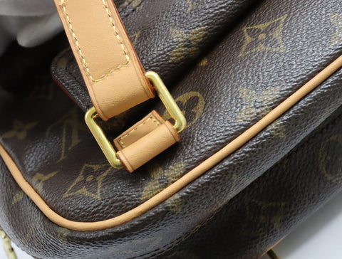 Pre-Owned #BP1428-7 Louis Vuitton Monogram Excentri Cite Hand Bag M51161