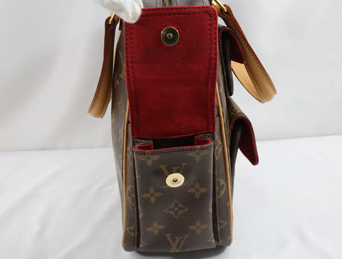 Pre-Owned #BP1428-7 Louis Vuitton Monogram Excentri Cite Hand Bag M51161