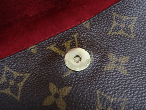 Pre-Owned #BP1428-7 Louis Vuitton Monogram Excentri Cite Hand Bag M51161