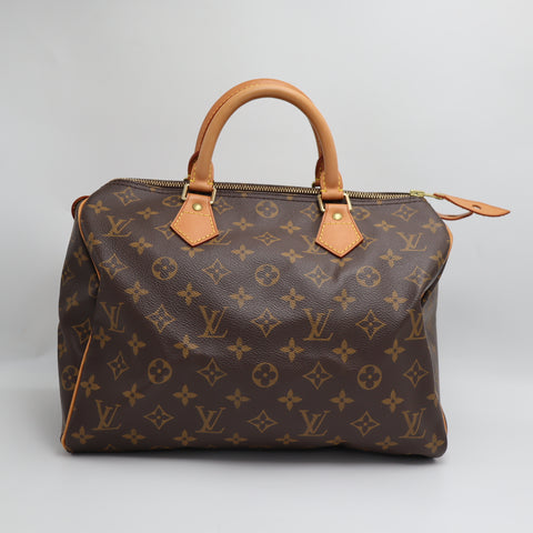 Pre-Owned #2004 Louis Vuitton Monogram Speedy30 Handbag M41526