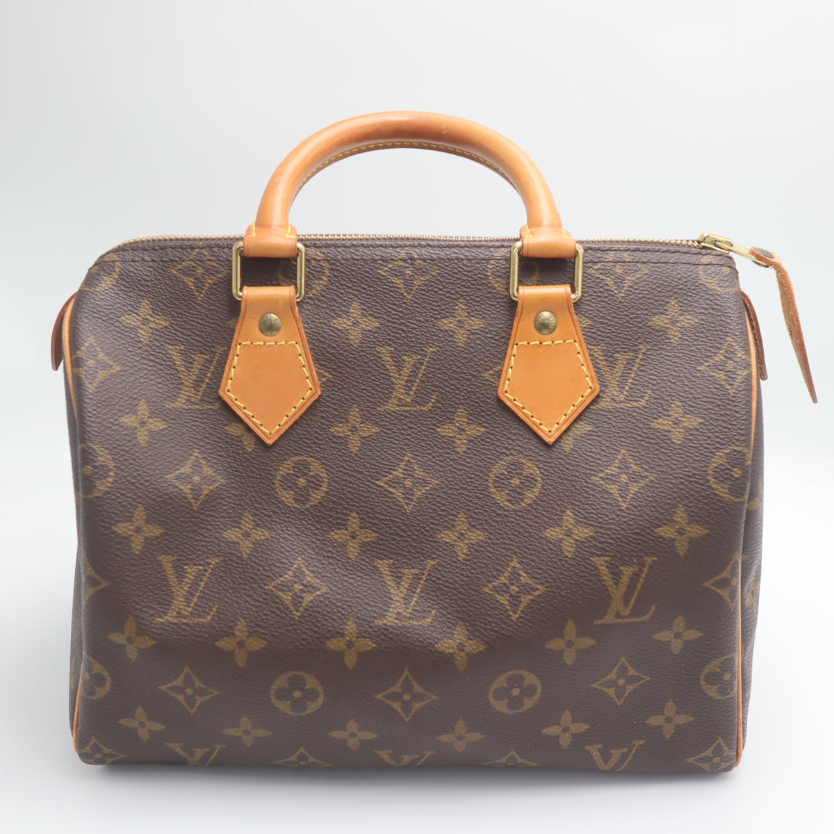 Pre-Owned #71284 Louis Vuitton Monogram Speedy 25 Hand Bag Boston Bag M41528