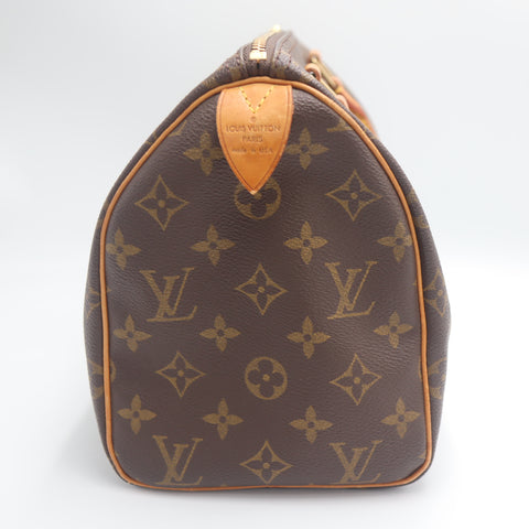 Pre-Owned #71284 Louis Vuitton Monogram Speedy 25 Hand Bag Boston Bag M41528