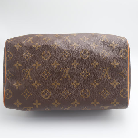 Pre-Owned #71284 Louis Vuitton Monogram Speedy 25 Hand Bag Boston Bag M41528