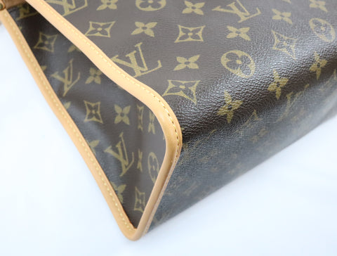Pre-Owned #BP87578 Louis Vuitton Popincourt Shoulder Bag Monogram Canvas M40007