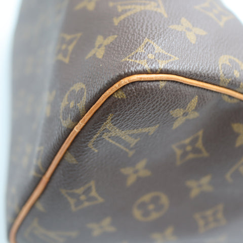 Pre-Owned #71284 Louis Vuitton Monogram Speedy 25 Hand Bag Boston Bag M41528