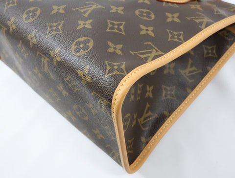 Pre-Owned #BP87578 Louis Vuitton Popincourt Shoulder Bag Monogram Canvas M40007