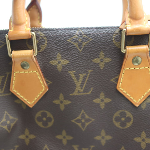 Pre-Owned #71284 Louis Vuitton Monogram Speedy 25 Hand Bag Boston Bag M41528