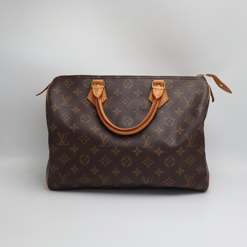 Pre-Owned #2136 Louis Vuitton Monogram Speedy30 Handbag M41526