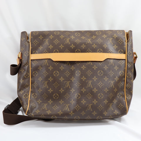 Pre-Owned #BP41-10 Louis Vuitton Monogram Abbesses Messenger Bag Brown