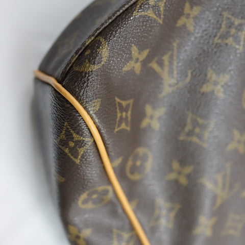 Pre-Owned #BP41-10 Louis Vuitton Monogram Abbesses Messenger Bag Brown