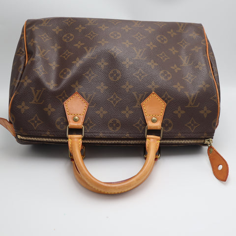 Pre-Owned #2136 Louis Vuitton Monogram Speedy30 Handbag M41526