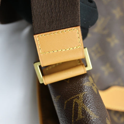 Pre-Owned #BP41-10 Louis Vuitton Monogram Abbesses Messenger Bag Brown