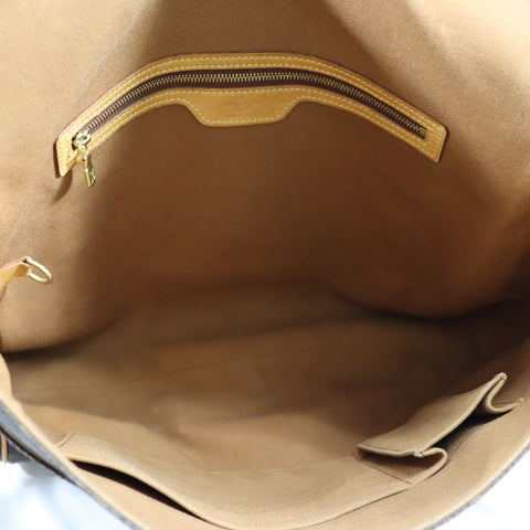 Pre-Owned #BP41-10 Louis Vuitton Monogram Abbesses Messenger Bag Brown
