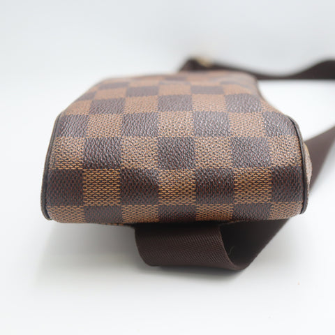 Pre-Owned #71373 Louis Vuitton Damier Ebene Geronimos Crossbody Bag N51994