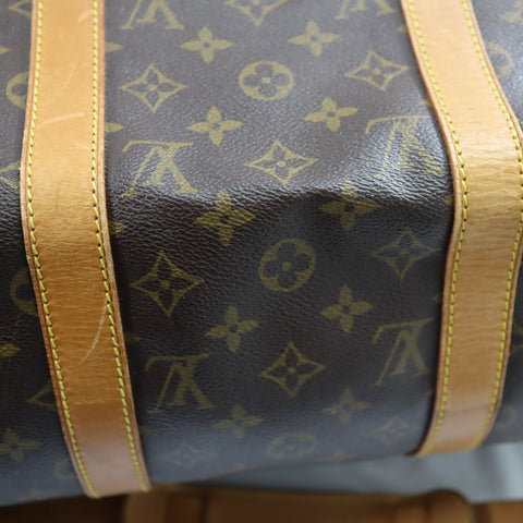 Pre-Owned #303-5 Louis Vuitton Monogram Keepall Bandouliere 50 Travel Bag Boston Bag M41416