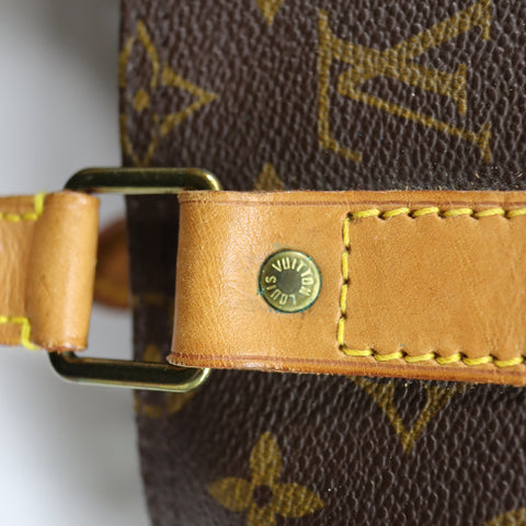 Pre-Owned #303-5 Louis Vuitton Monogram Keepall Bandouliere 50 Travel Bag Boston Bag M41416